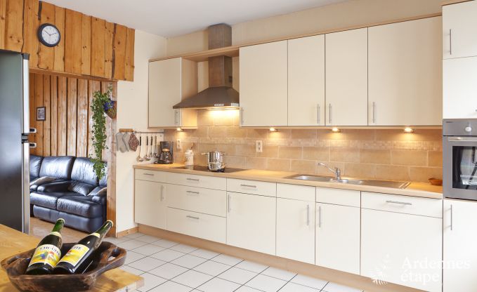 Large holiday home near Vielsalm for 21 people with 7 bedrooms, 4 bathrooms, playroom and private garden