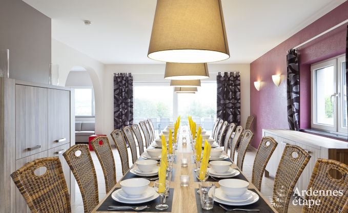 Luxury villa in Vielsalm for 17/18 persons in the Ardennes