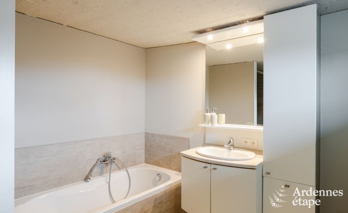 Charming holiday home with pool and private garden for 4 people in medieval village Vierves-sur-Viroin