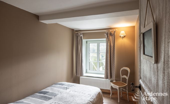 Charming holiday home with pool and private garden for 4 people in medieval village Vierves-sur-Viroin