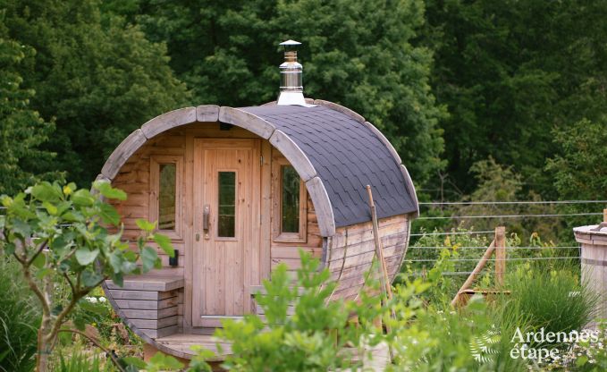 Unforgettable stay in Villers-en-Fagne: Holiday home with sauna, jacuzzi and breathtaking view in the Ardennes.