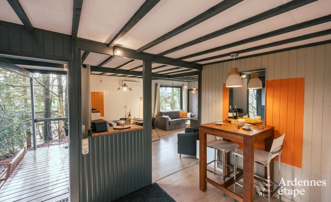 Chalet in Viroinval for 2/4 persons in the Ardennes