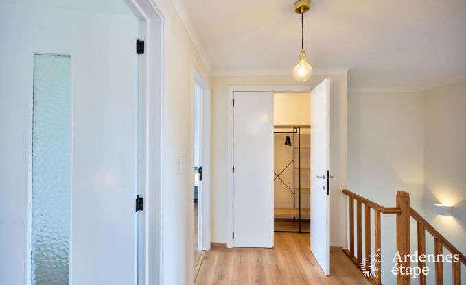 Holiday home for 6 people in Virton with 3 bedrooms, sauna, wood stove, outdoor pool and private terrace