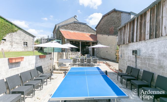Holiday cottage in Bivre for 21 persons in the Ardennes