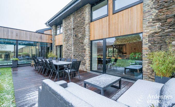 Luxury villa in Vresse-sur-Semois for 14 persons in the Ardennes