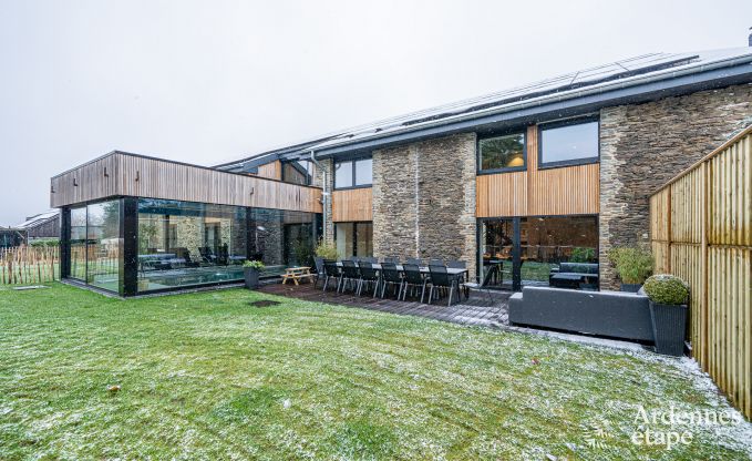Luxury villa in Vresse-sur-Semois for 14 persons in the Ardennes