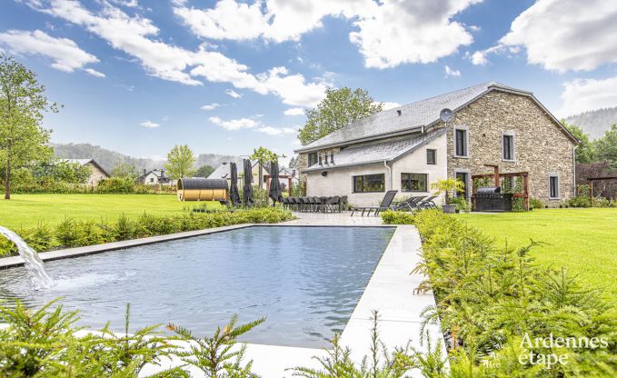 Luxury villa in Vresse-sur-semois for 15 persons in the Ardennes