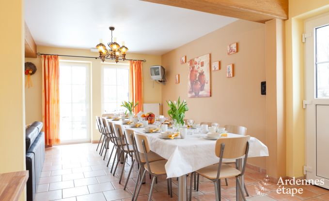 Holiday cottage in Waimes for 15 persons in the Ardennes