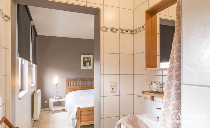 Spacious holiday home with private garden in Waimes for 15 people