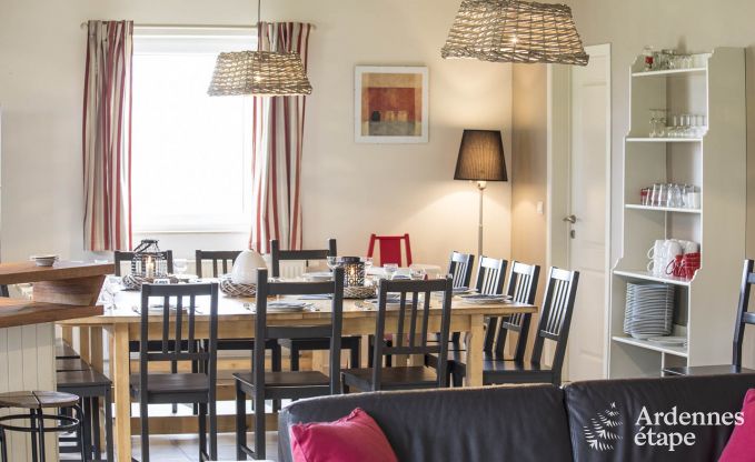 Spacious holiday home with private garden in Waimes for 15 people