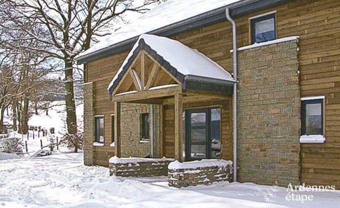 Spacious holiday home with private garden in Waimes for 15 people