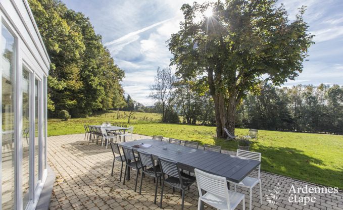 Luxury villa in Waimes for 16 persons in the Ardennes