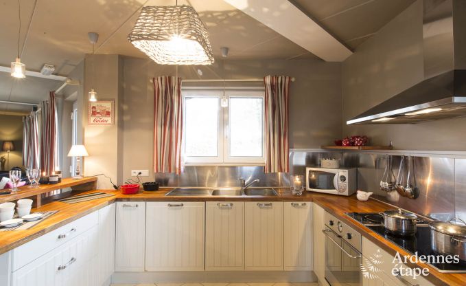 Spacious holiday home with private garden in Waimes for 15 people