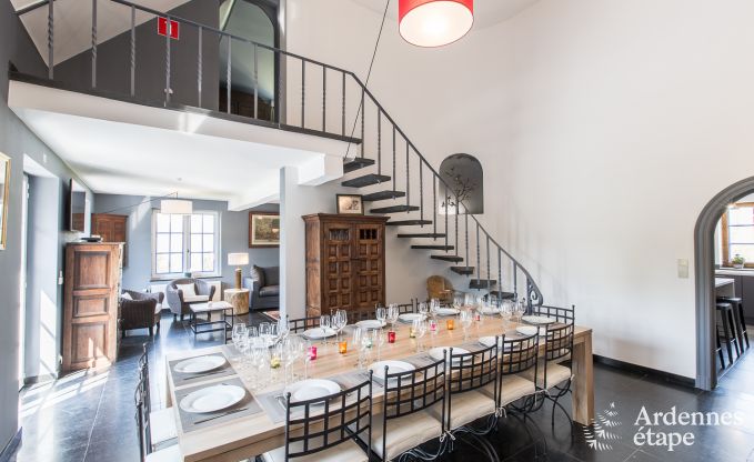 Holiday cottage in Yvoir (Crupet) for 14 persons in the Ardennes