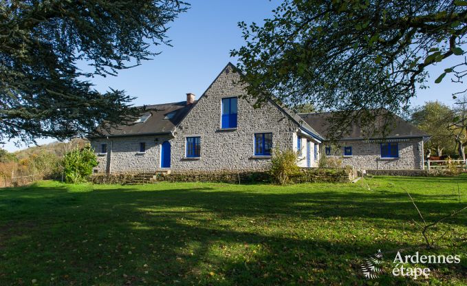 Holiday cottage in Yvoir (Crupet) for 14 persons in the Ardennes