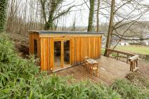 Cabin in Yvoir for your holiday in the Ardennes with Ardennes-Etape
