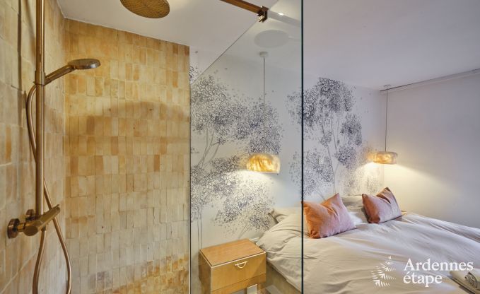 Charming village house for 10 people in Yvoir: hot tub, fireplace, large private garden